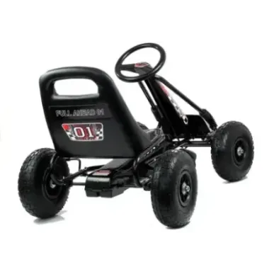 A-15 Go-Cart Black Pumped Wheels
