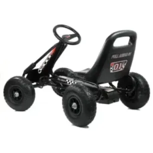 A-15 Go-Cart Black Pumped Wheels