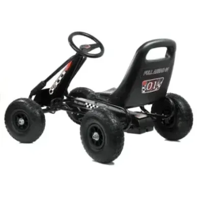 A-15 Go-Cart Black Pumped Wheels