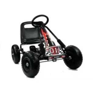 A-15 Go-Cart Black Pumped Wheels