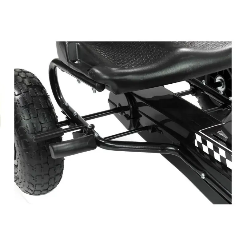 A-15 Go-Cart Black Pumped Wheels
