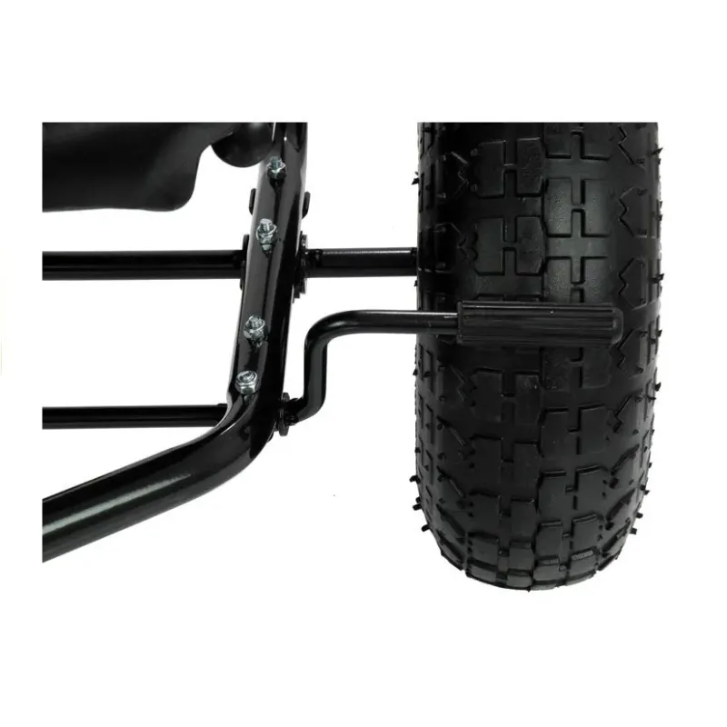 A-15 Go-Cart Black Pumped Wheels