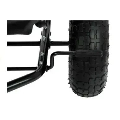 A-15 Go-Cart Black Pumped Wheels