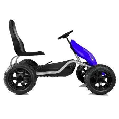 Pedal Gokart B012 Inflatable Wheels Blue