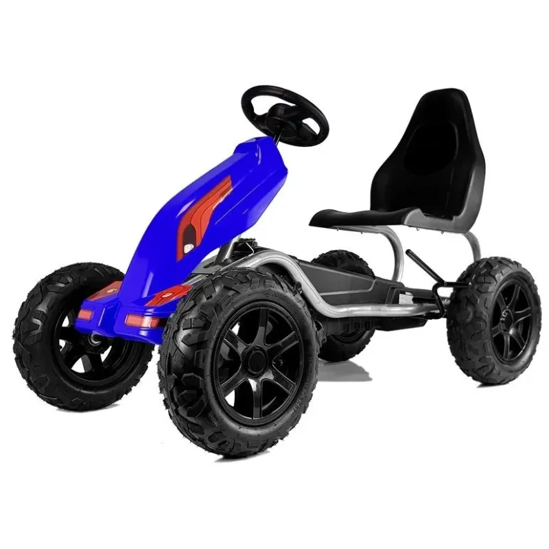 Pedal Gokart B012 Inflatable Wheels Blue Pedal Gokart B012 Inflatable Wheels Blue