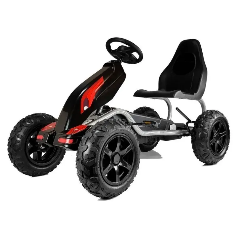 Gokart B012 Inflatable Tires Black Gokart B012 Inflatable Tires Black