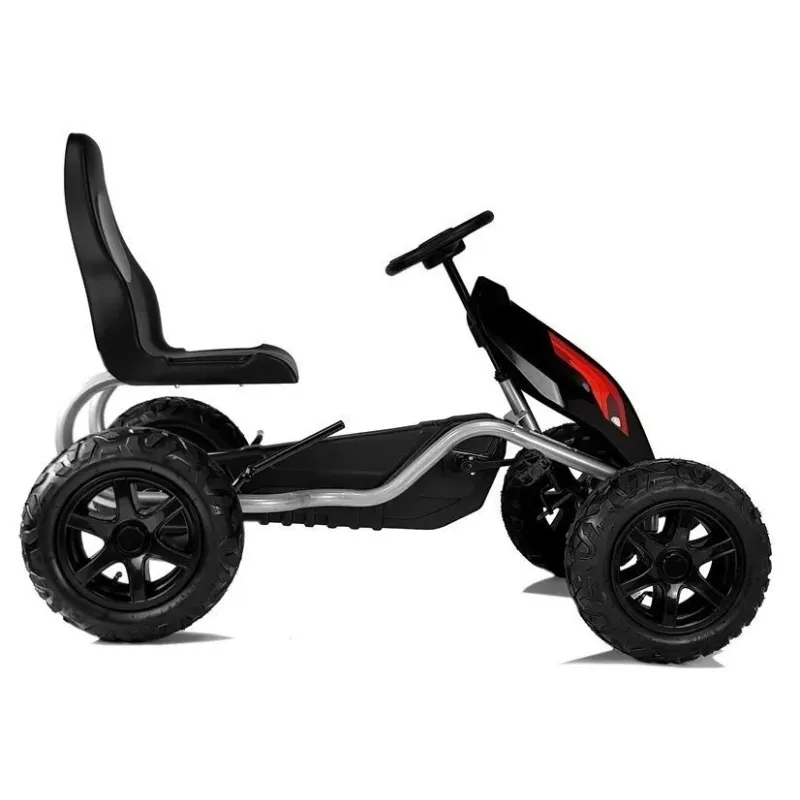 Gokart B012 Inflatable Tires Black Gokart B012 Inflatable Tires Black