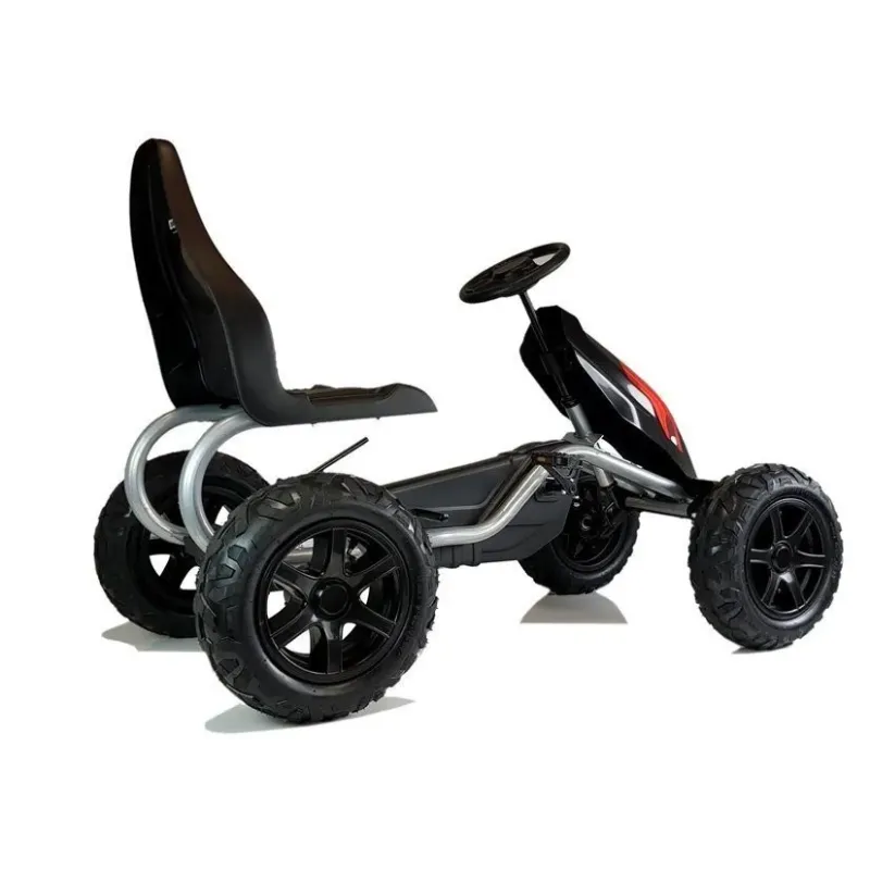 Gokart B012 Inflatable Tires Black Gokart B012 Inflatable Tires Black
