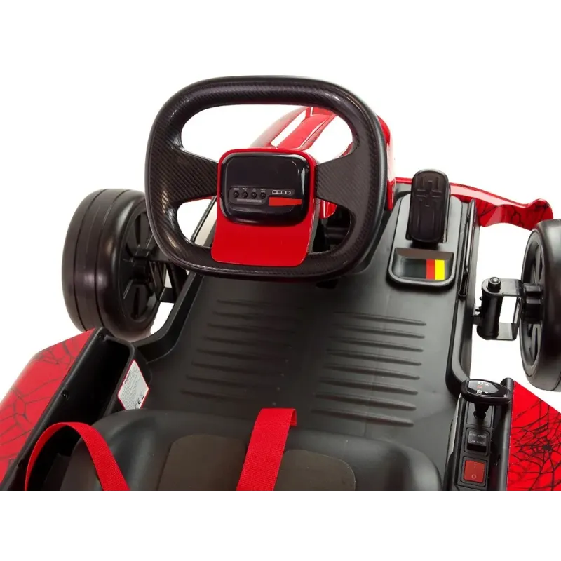 XMX619 Red Painted Spider Battery Go-Kart