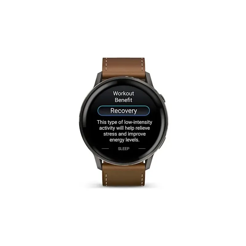 Garmin Venu 4 3.56 cm (1.4") AMOLED 45 mm Digital 454 x 454 pixels Touchscreen Black Wi-Fi GPS (satellite)