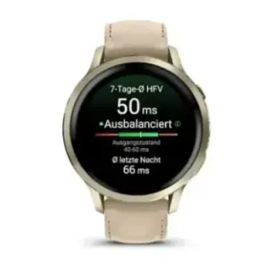 Garmin Venu 4 3.05 cm (1.2") AMOLED 41 mm Digital 390 x 390 pixels Touchscreen Gold Wi-Fi GPS (satellite)