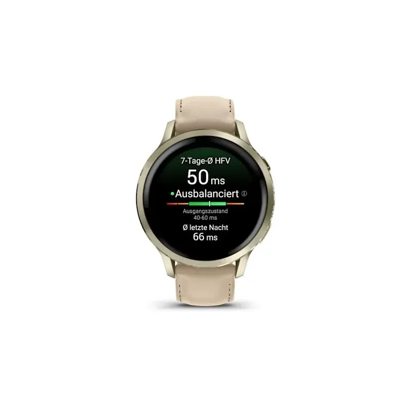 Garmin Venu 4 3.05 cm (1.2") AMOLED 41 mm Digital 390 x 390 pixels Touchscreen Gold Wi-Fi GPS (satellite)