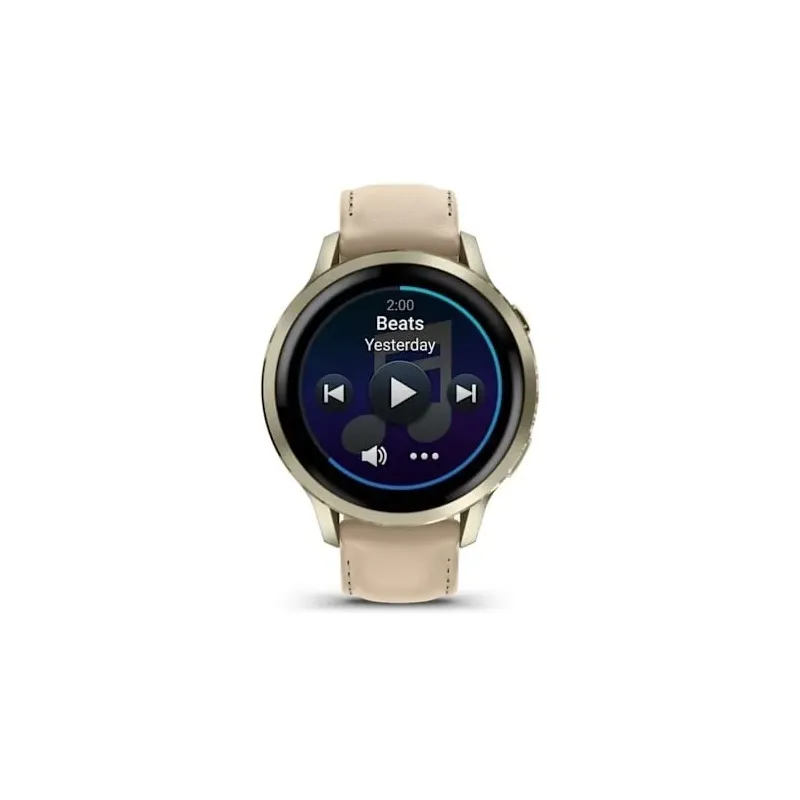 Garmin Venu 4 3.05 cm (1.2") AMOLED 41 mm Digital 390 x 390 pixels Touchscreen Gold Wi-Fi GPS (satellite)