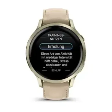 Garmin Venu 4 3.05 cm (1.2") AMOLED 41 mm Digital 390 x 390 pixels Touchscreen Gold Wi-Fi GPS (satellite)