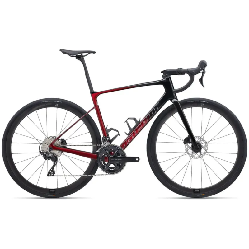 Шоссейный велосипед GIANT Defy Advanced Pro 2, Carbon/Sangria (M)