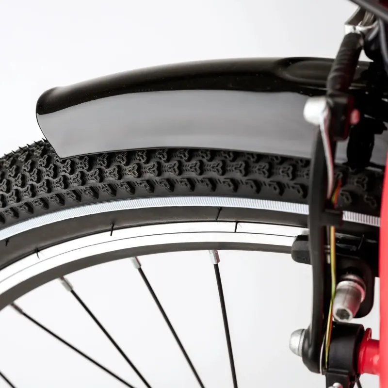 Laste jalgratas S´COOL Wave Steel LTD, 24" korall/punane