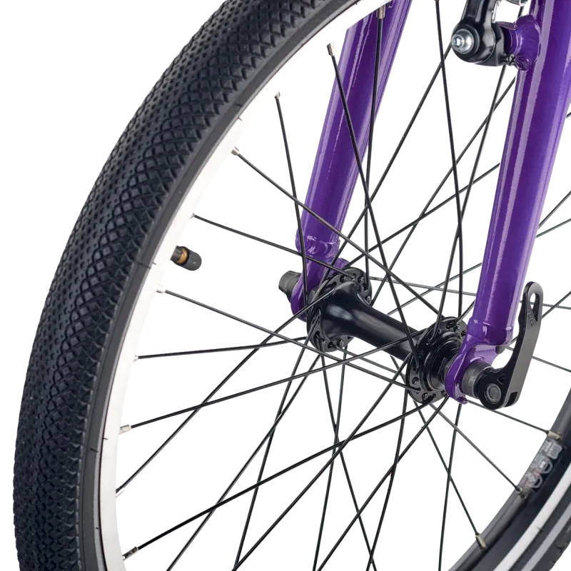 Ülikerge laste jalgratas ACADEMY Grade 4 Belt, 20" Purple