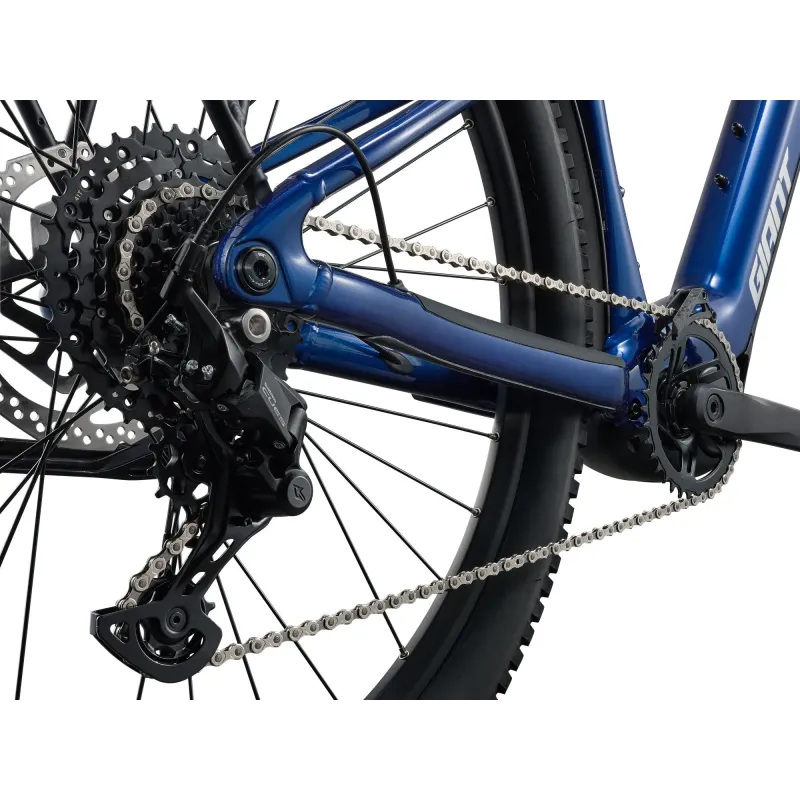 Электрический велосипед GIANT Talon E+ EX (2026) 29 дюймов, металлик темно-синий (L)