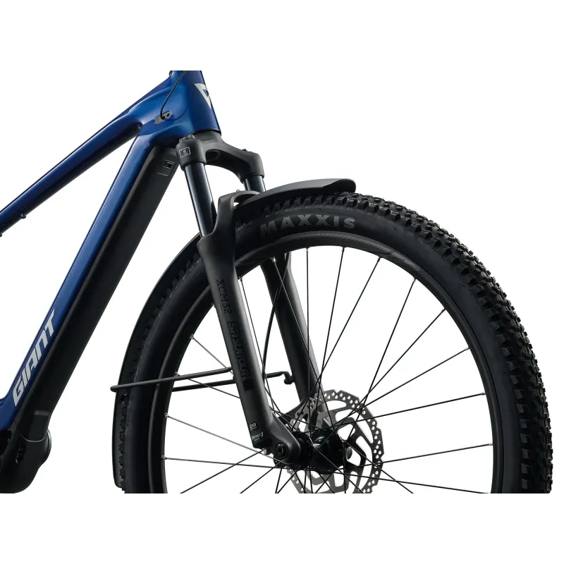 Электрический велосипед GIANT Talon E+ EX (2026) 29 дюймов, металлик темно-синий (L)