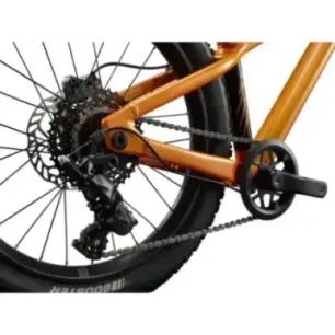 Детский велосипед GIANT STP 20, металлический оранжевый.