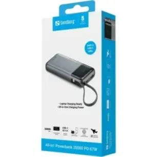Sandberg 421-29 All-in1 Powerbank 20000 PD67W