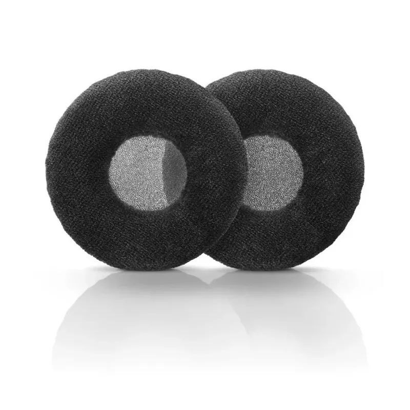 Sennheiser HD 25 PLUS - Słuchawki profesjonalne, zamknięte, przewód prosty i spiralny, dodatkowe poduszki welurowe,