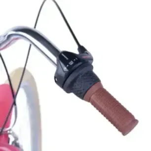 Laste jalgratas S'COOL chiX Classic, 24" Berry/Beige