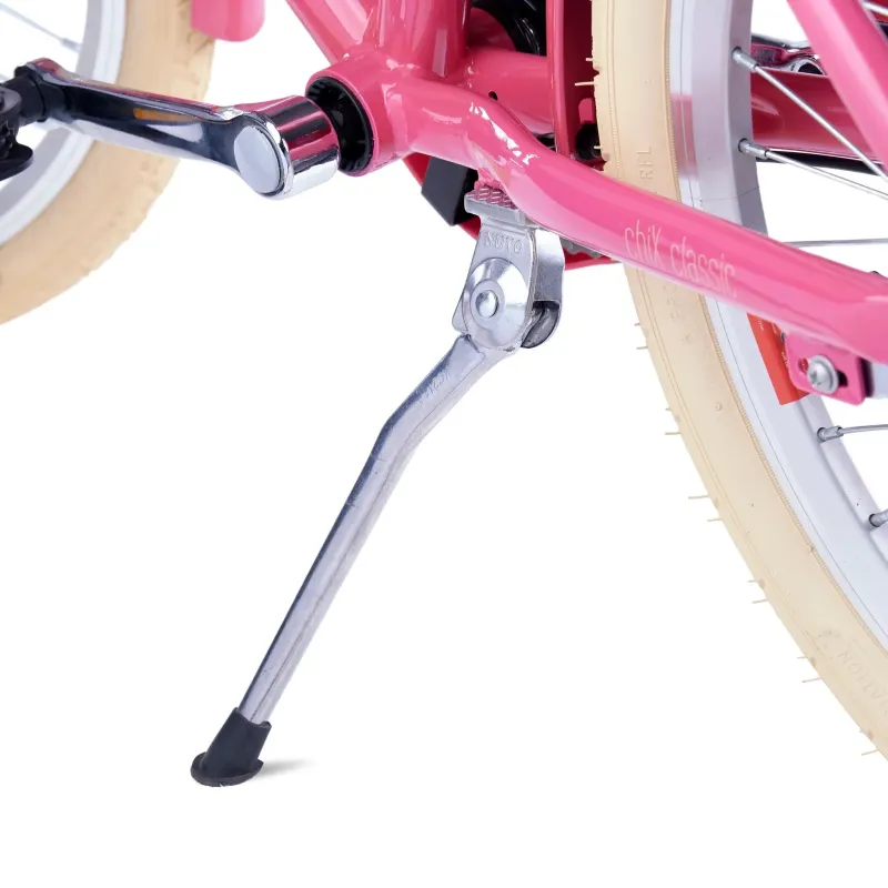 Детский велосипед S'COOL chiX Classic, 20 дюймов, цвет ягодный/бежевый.