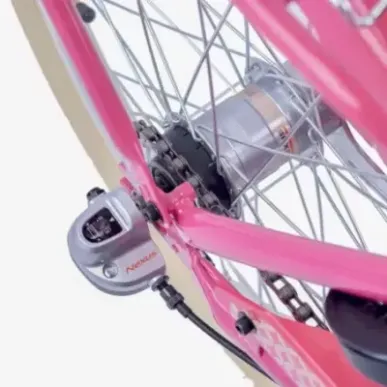 Laste jalgratas S'COOL chiX Classic, 20" Berry/Beige