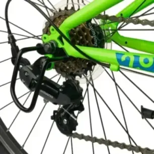 Noorte jalgratas S'COOL Xroc, 26" Neon Green/Ocean