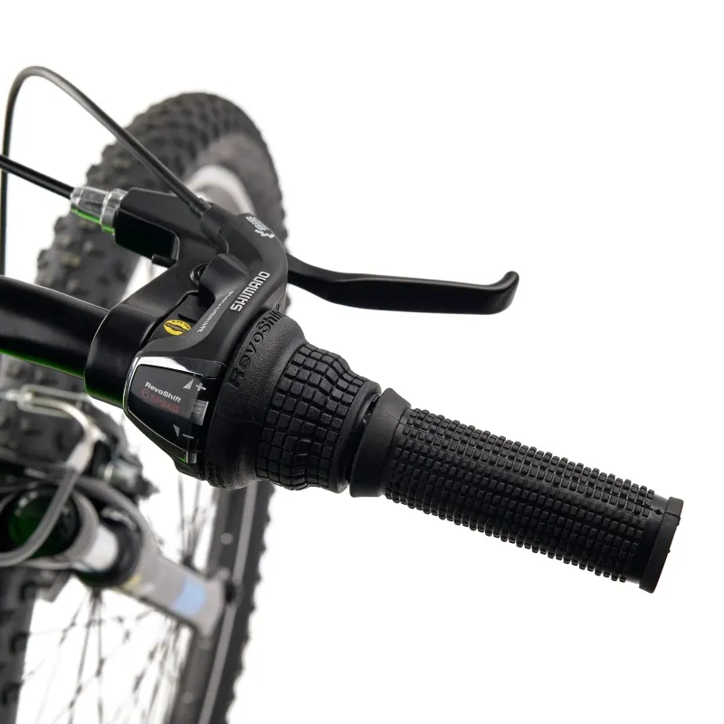 Детский велосипед S'COOL Xroc, 26 дюймов, неоново-зеленый/морской