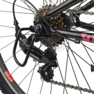 Детский велосипед S'COOL Xroc, 26 дюймов, цвет оксид/розовый.