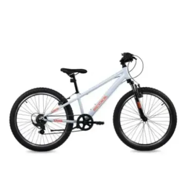 Laste jalgratas S'COOL Xroc, 24" Sky Grey/Neon Orange