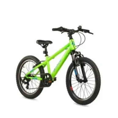 Laste jalgratas S'COOL Xroc, 20" Neon Green/Ocean