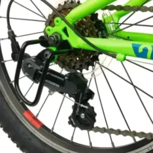 Laste jalgratas S'COOL Xroc, 20" Neon Green/Ocean