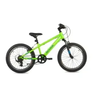Laste jalgratas S'COOL Xroc, 20" Neon Green/Ocean