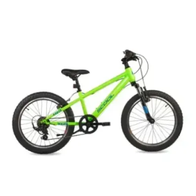 Laste jalgratas S'COOL Xroc, 20" Neon Green/Ocean