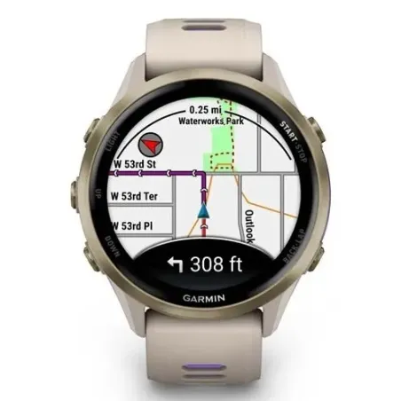 Garmin Forerunner 970 3.56 cm (1.4") AMOLED Digital 454 x 454 pixels Touchscreen Grey Wi-Fi GPS (satellite)
