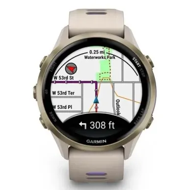 Garmin Forerunner 970 3.56 cm (1.4") AMOLED Digital 454 x 454 pixels Touchscreen Grey Wi-Fi GPS (satellite)