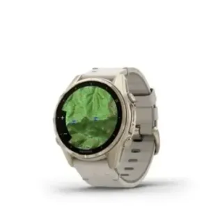 Garmin Fenix 8 3.3 cm (1.3") AMOLED 43 mm Digital 416 x 416 pixels Touchscreen Gold Wi-Fi GPS (satellite)