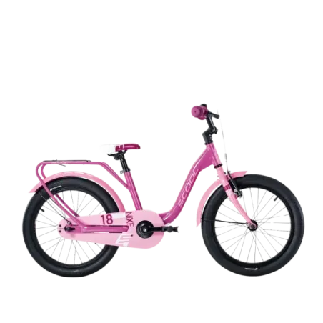 Детский велосипед S´COOL niXe, 18" розовый