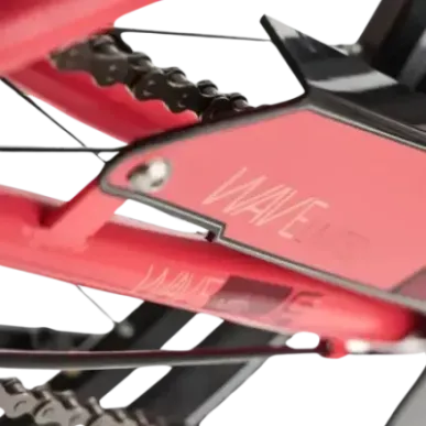 Детский велосипед S´COOL Wave Steel LTD, 24" коралловый/красный
