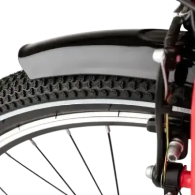 Noorte jalgratas S´COOL Wave Steel LTD, 26" korall/punane