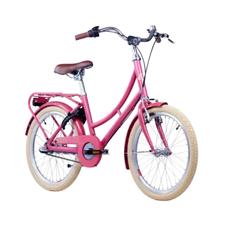 Laste jalgratas S'COOL chiX Classic, 20" Berry/Beige