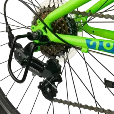 Noorte jalgratas S'COOL Xroc, 26" Neon Green/Ocean