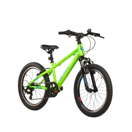 Laste jalgratas S'COOL Xroc, 20" Neon Green/Ocean