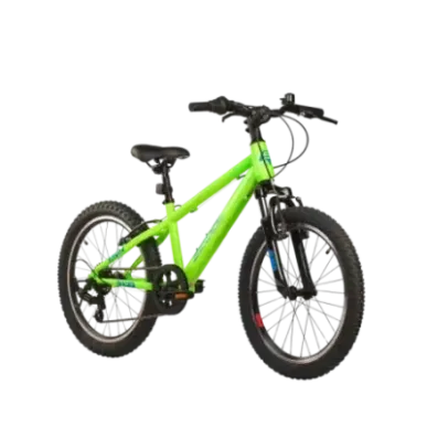 Laste jalgratas S'COOL Xroc, 20" Neon Green/Ocean