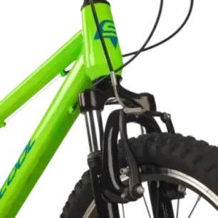 Laste jalgratas S'COOL Xroc, 20" Neon Green/Ocean