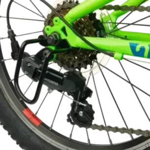 Laste jalgratas S'COOL Xroc, 20" Neon Green/Ocean