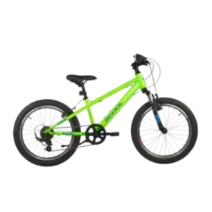 Laste jalgratas S'COOL Xroc, 20" Neon Green/Ocean